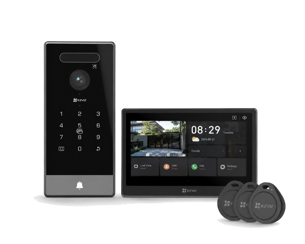 EZVIZ HP7 Pro 4K Palm Vein Video Doorphone
