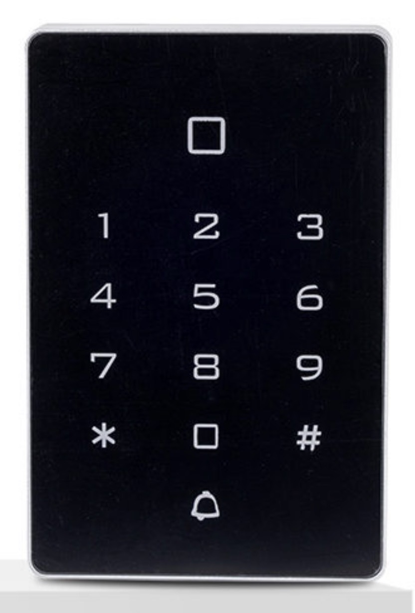 RF touch keypad access control reader